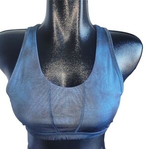 Elle Sport Women's Blue Sports Bra L